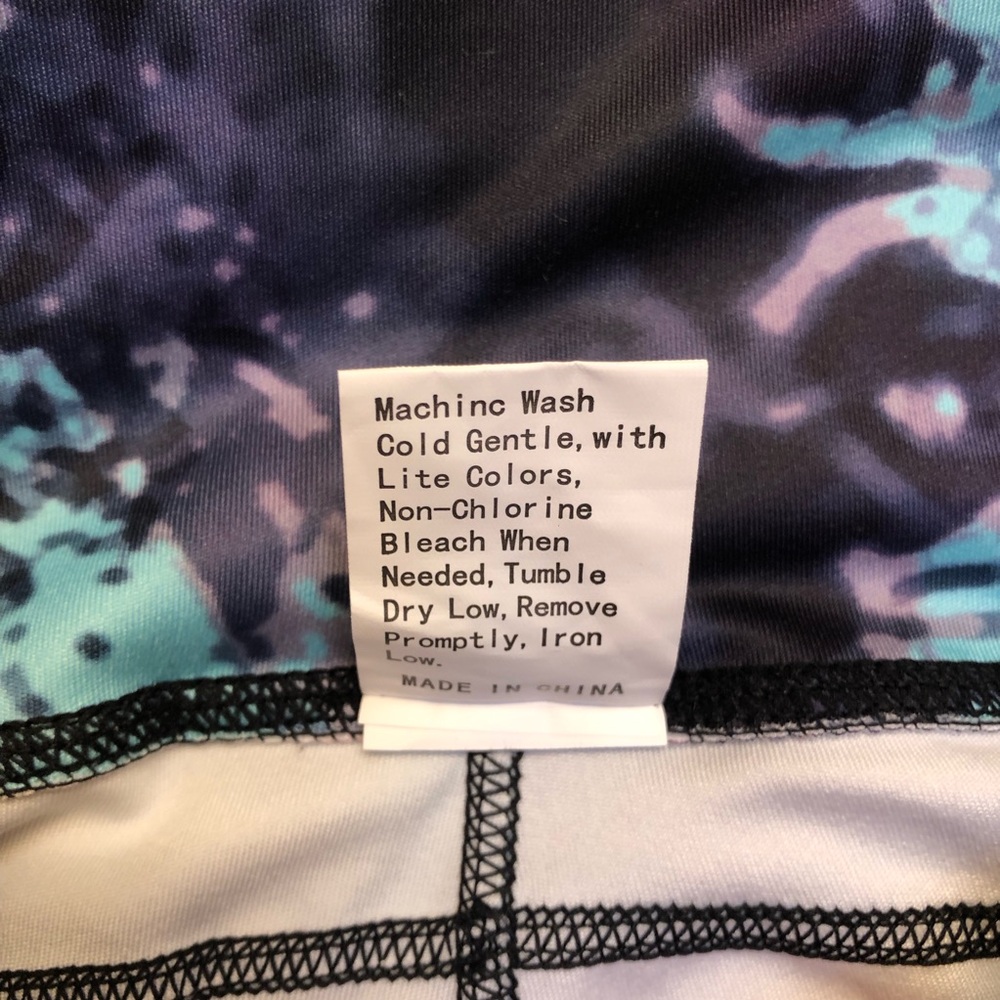 Colorful Leggings size XL with Pockets - Picture 4 of 4
